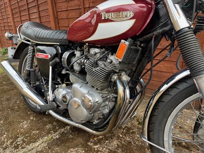 Lot 308 - 1975 Triumph Trident T160