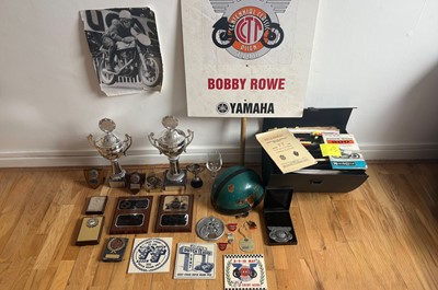 Lot 204 - The Bob Rowe lifetime collection of race programmes, trophies and other ephemera