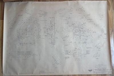 Lot 201 - A selection of original Norton Manx engine blueprints