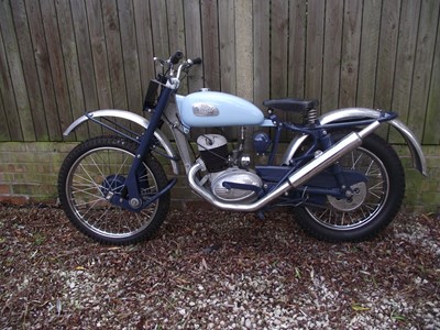 Lot 346 - c.1960 Greeves Trials Bike