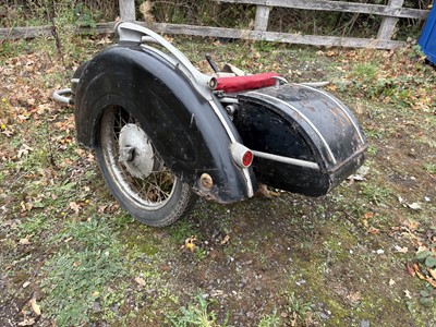 Lot 376 - c.1950 Steib Sidecar
