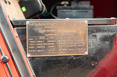 Lot 6 - 1949 Singer Nine 4A Roadster