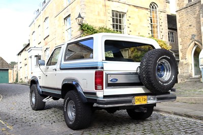 Lot 35 - 1986 Ford Bronco XLT 4x4