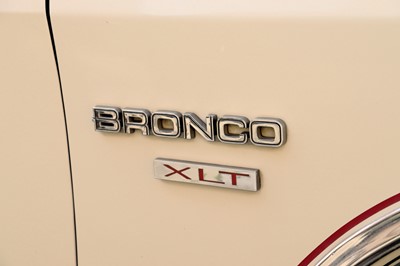 Lot 35 - 1986 Ford Bronco XLT 4x4