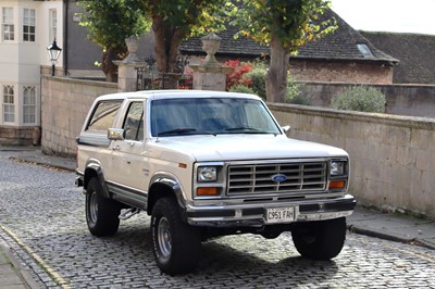 Lot 35 - 1986 Ford Bronco XLT 4x4