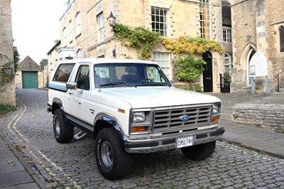 Lot 35 - 1986 Ford Bronco XLT 4x4