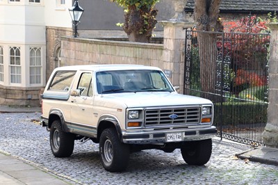 Lot 35 - 1986 Ford Bronco XLT 4x4