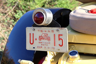 Lot 72 - 1920 Stutz Series H Bearcat