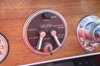 Lot 72 - 1920 Stutz Series H Bearcat