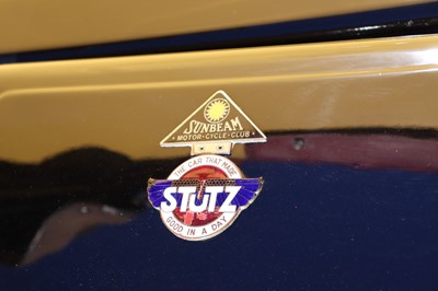 Lot 72 - 1920 Stutz Series H Bearcat