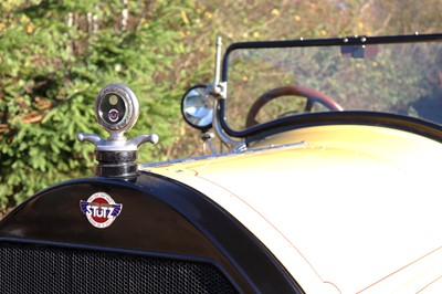Lot 72 - 1920 Stutz Series H Bearcat