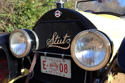 Lot 72 - 1920 Stutz Series H Bearcat