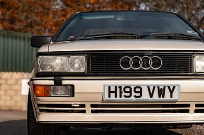 Lot 30 - 1991 Audi Quattro 20V