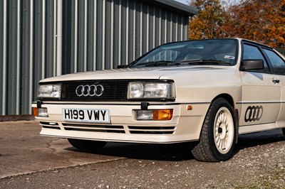 Lot 30 - 1991 Audi Quattro 20V
