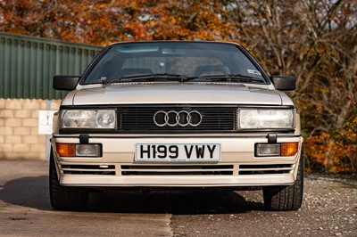 Lot 30 - 1991 Audi Quattro 20V