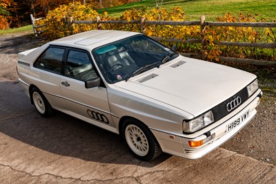 Lot 30 - 1991 Audi Quattro 20V