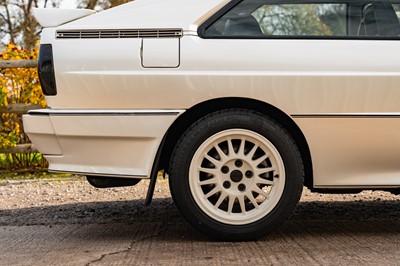 Lot 30 - 1991 Audi Quattro 20V