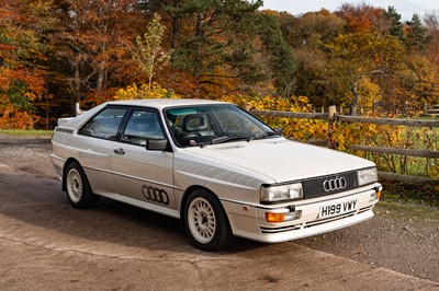 Lot 30 - 1991 Audi Quattro 20V