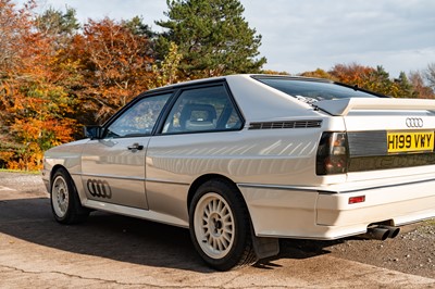 Lot 30 - 1991 Audi Quattro 20V