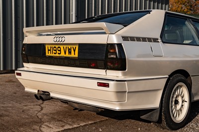 Lot 30 - 1991 Audi Quattro 20V