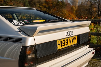 Lot 30 - 1991 Audi Quattro 20V
