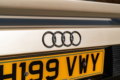 Lot 30 - 1991 Audi Quattro 20V