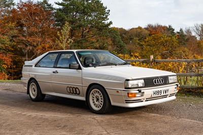 Lot 30 - 1991 Audi Quattro 20V