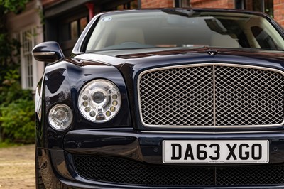 Lot 59 - 2013 Bentley Mulsanne