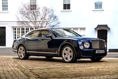 Lot 59 - 2013 Bentley Mulsanne
