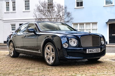 Lot 59 - 2013 Bentley Mulsanne