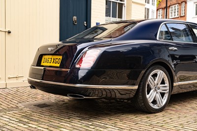 Lot 59 - 2013 Bentley Mulsanne
