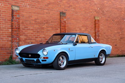 Lot 10 - 1980 Fiat 124 Sport Spider Abarth Stradale Evocation