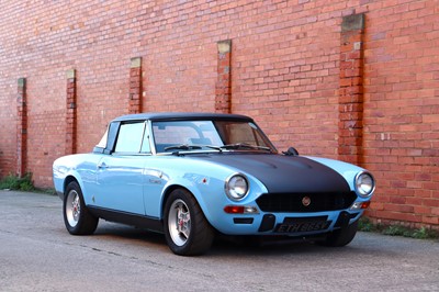 Lot 10 - 1980 Fiat 124 Sport Spider Abarth Stradale Evocation