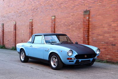 Lot 10 - 1980 Fiat 124 Sport Spider Abarth Stradale Evocation