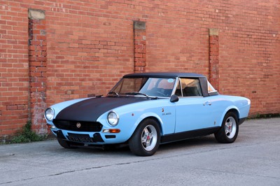 Lot 10 - 1980 Fiat 124 Sport Spider Abarth Stradale Evocation