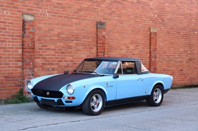 Lot 10 - 1980 Fiat 124 Sport Spider Abarth Stradale Evocation