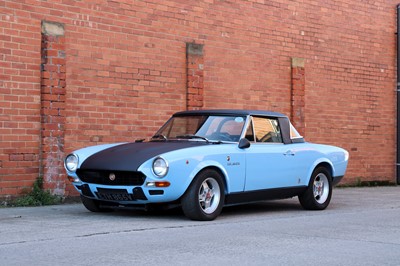 Lot 10 - 1980 Fiat 124 Sport Spider Abarth Stradale Evocation