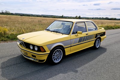 Lot 50 - 1980 BMW 323i Turbo 'Schnitzer'