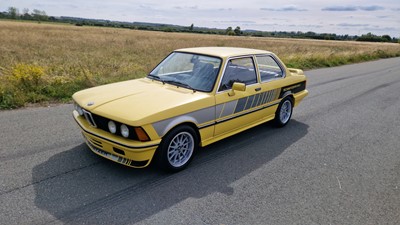Lot 50 - 1980 BMW 323i Turbo 'Schnitzer'