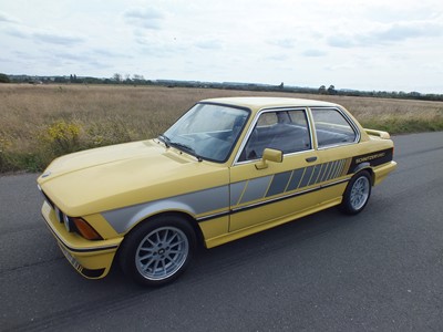 Lot 50 - 1980 BMW 323i Turbo 'Schnitzer'