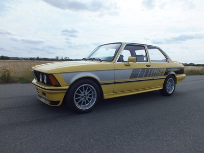 Lot 50 - 1980 BMW 323i Turbo 'Schnitzer'