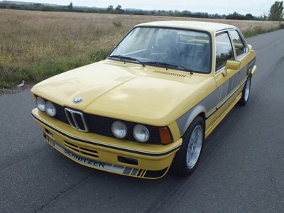 Lot 50 - 1980 BMW 323i Turbo 'Schnitzer'