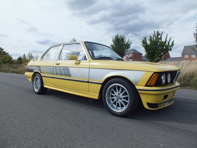 Lot 50 - 1980 BMW 323i Turbo 'Schnitzer'