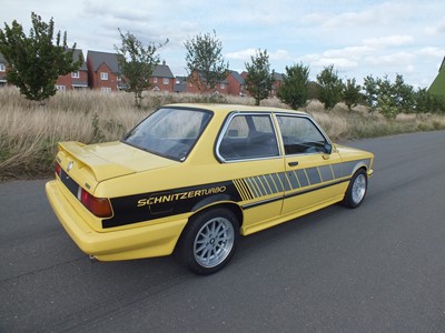 Lot 50 - 1980 BMW 323i Turbo 'Schnitzer'