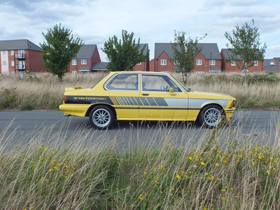 Lot 50 - 1980 BMW 323i Turbo 'Schnitzer'