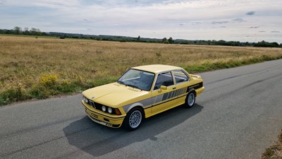 Lot 50 - 1980 BMW 323i Turbo 'Schnitzer'