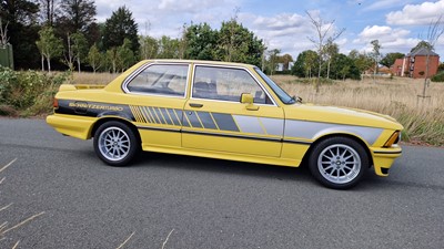 Lot 50 - 1980 BMW 323i Turbo 'Schnitzer'