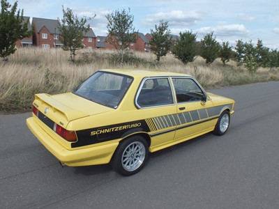 Lot 50 - 1980 BMW 323i Turbo 'Schnitzer'