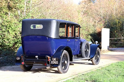 Lot 88 - 1925 Sunbeam 20/60 Enclosed Landaulette