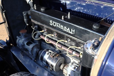 Lot 88 - 1925 Sunbeam 20/60 Enclosed Landaulette
